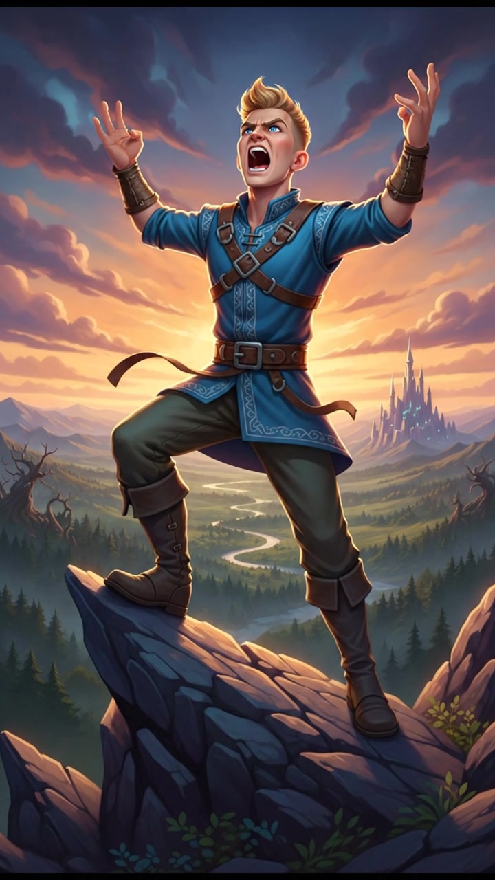 A Boy's Adventure in the Big Forest