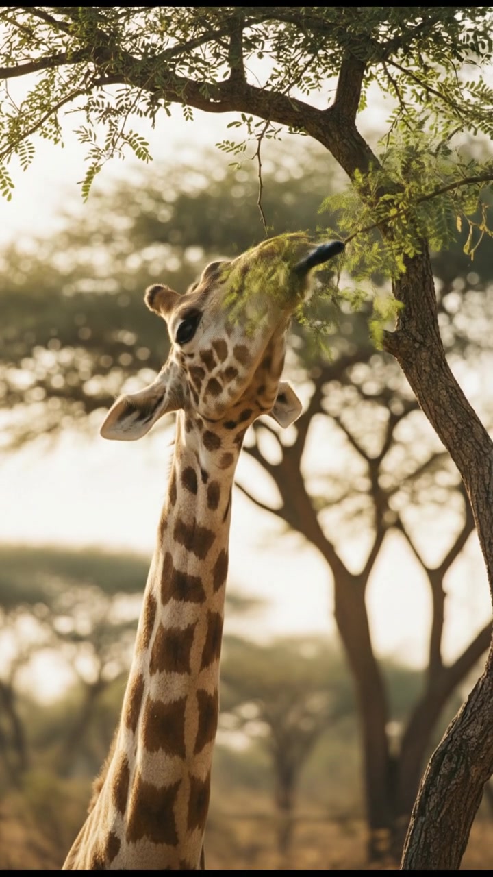 Why Giraffes Have Purple Tongues: Nature's Sunscreen