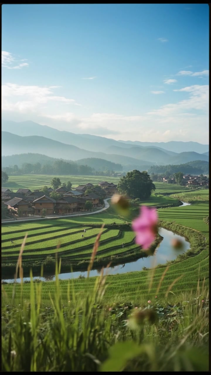 Tranquil Sundanese Morning: A Journey Through Nature