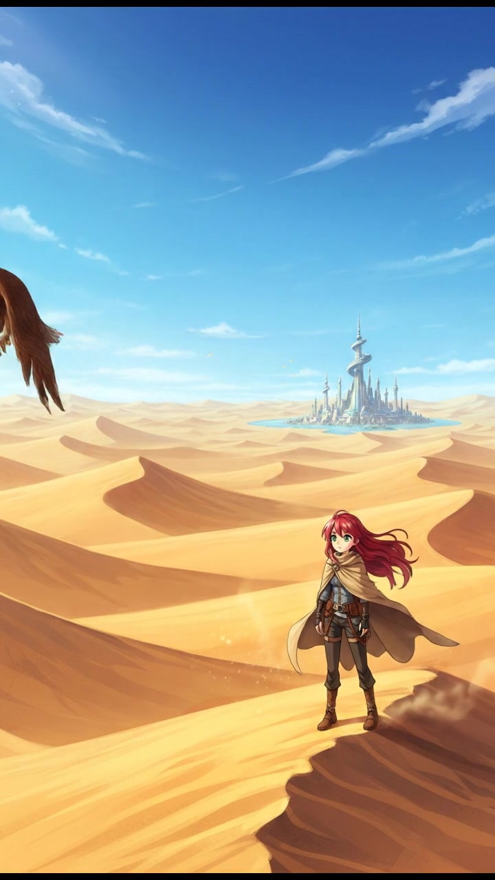 Dawn over the Ancient Dunes