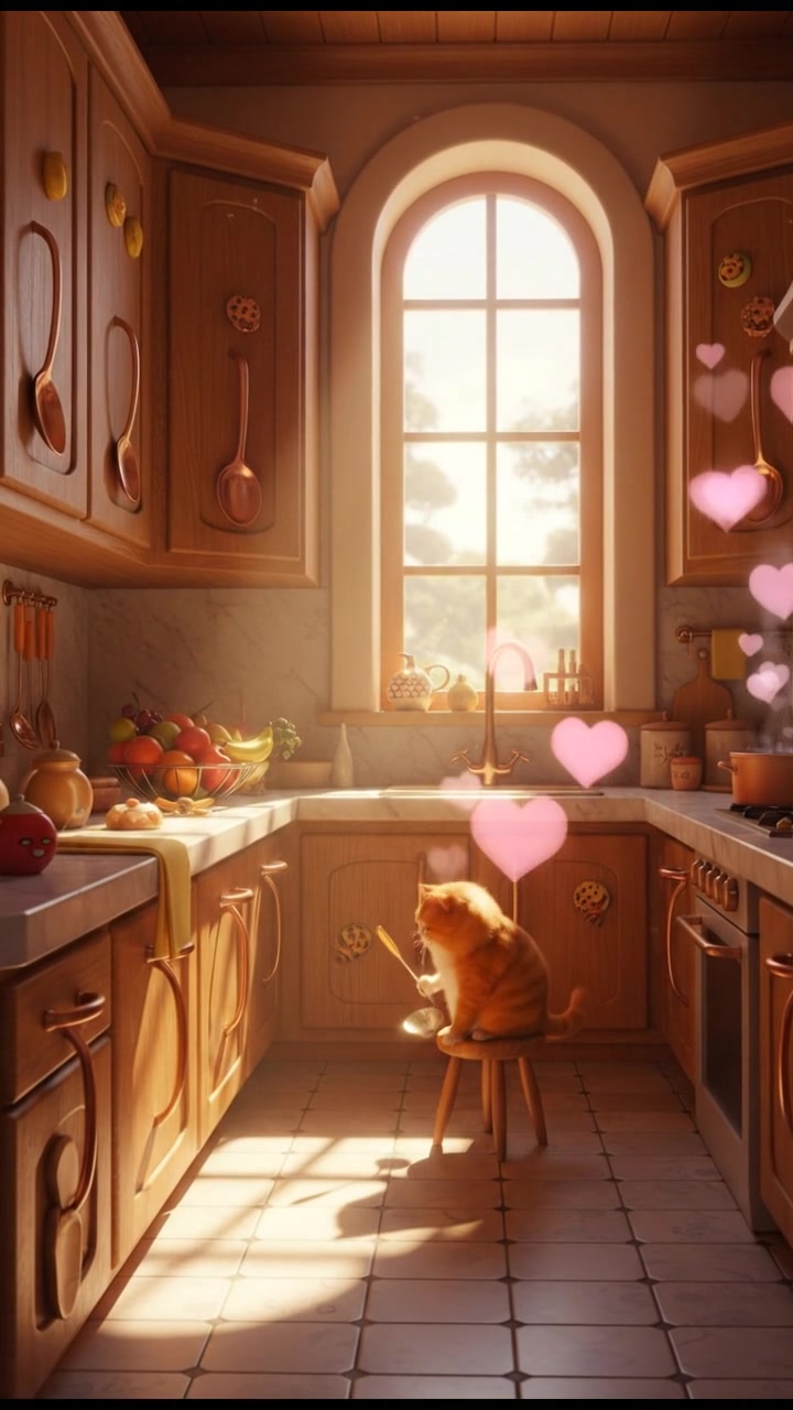 Cooking Breakfast Together: Mother and Daughter Moments