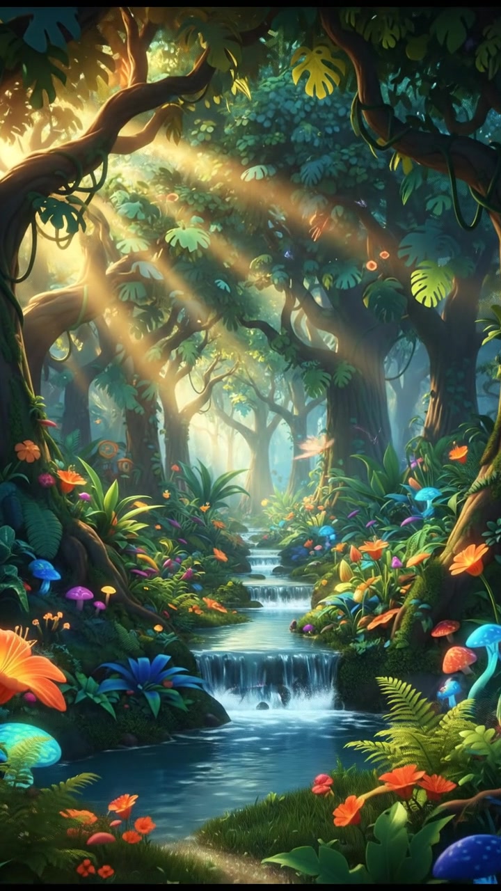 Wild Animals in the Jungle