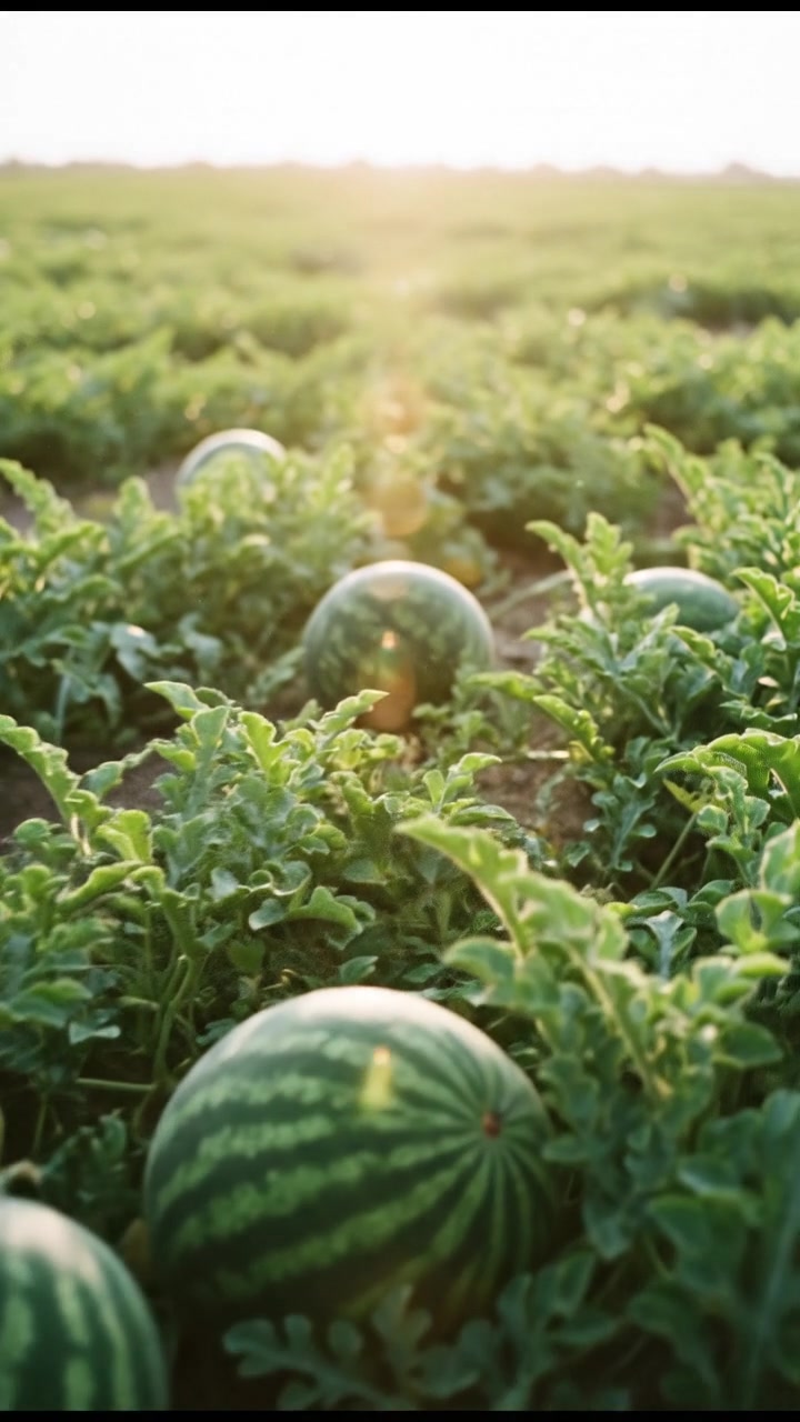 Satisfying Watermelon Cutting Video