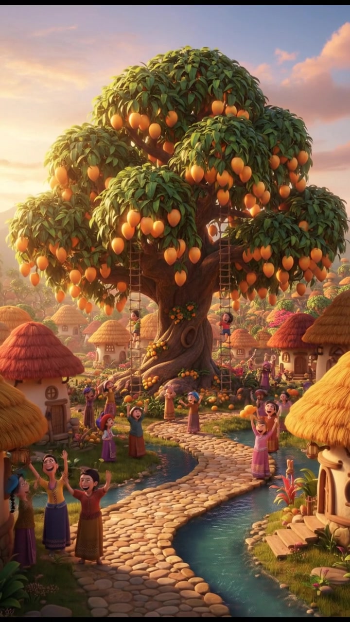 जादुई आम का पेड़: सच्ची इच्छा का चमत्कार