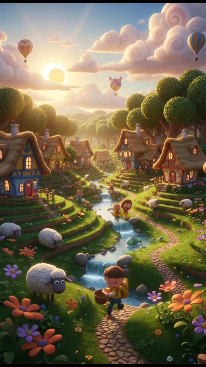 रवि और जादुई गुब्बारे