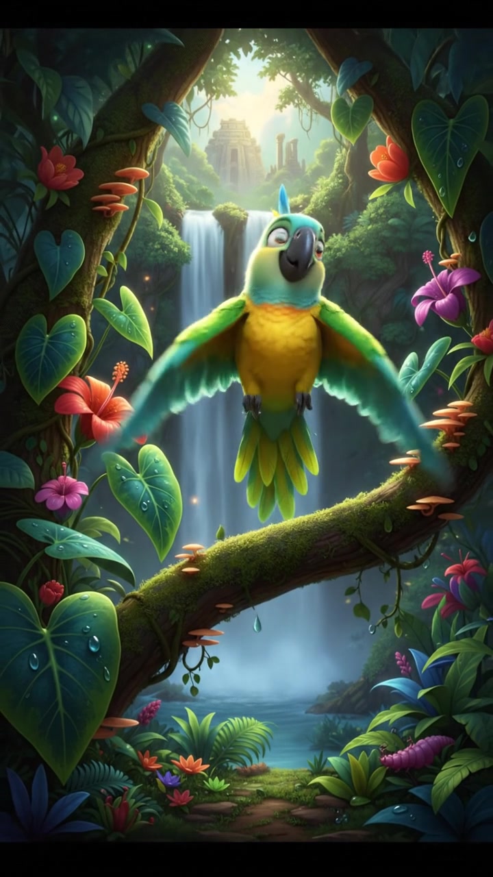 प्यारे तोते की अद्भुत दुनिया