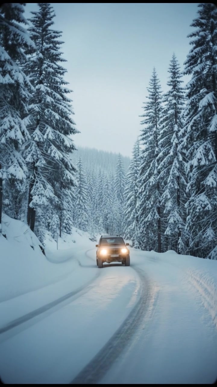 Drifting Elegance: The BMW M4 in a Winter Wonderland