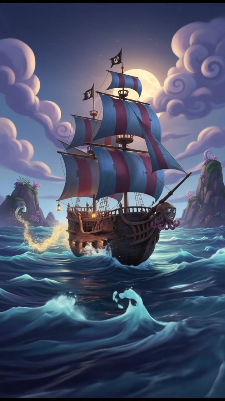 Coby's Encounter on the Pirate Ship