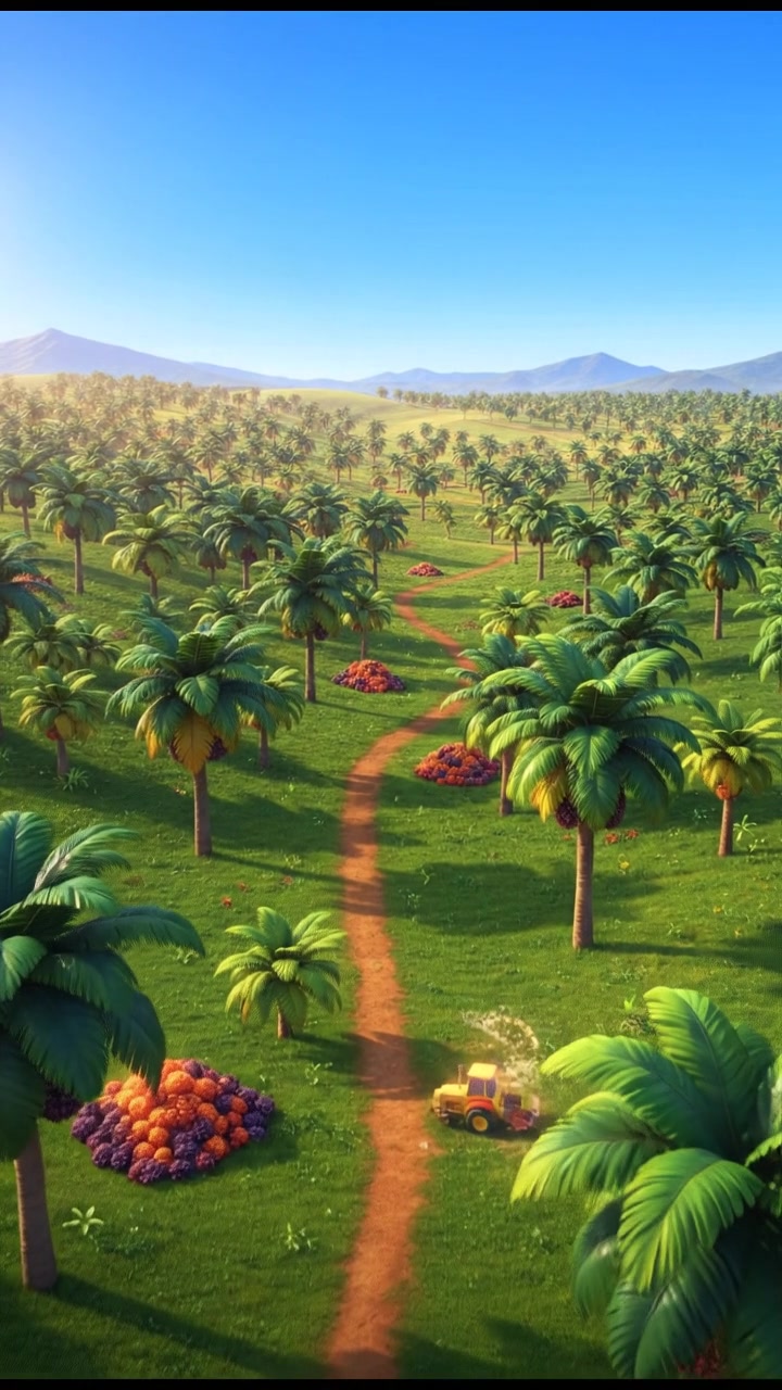 Panen Sawit dan Kejadian Lucu