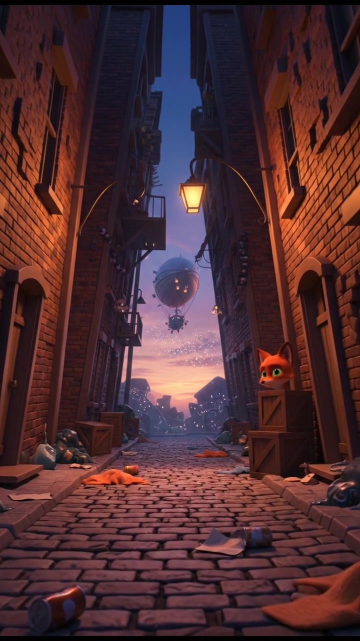 Struggling Orphan on the Streets of Lagos