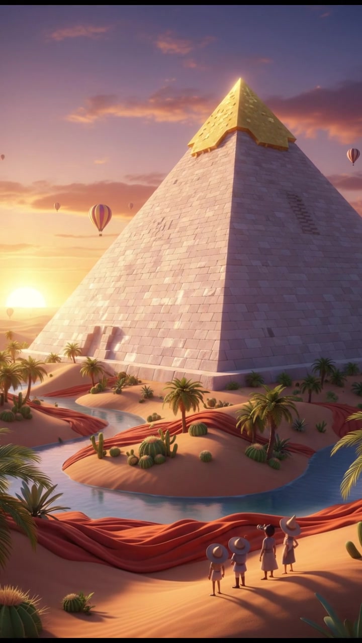 The Great Pyramids of Giza: Ancient Wonders