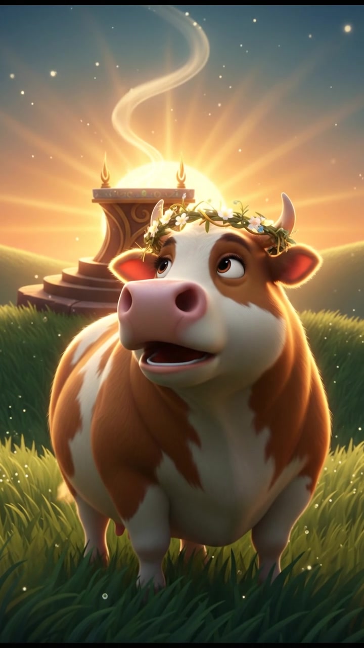 Mehnati Gaay Ki Kahani