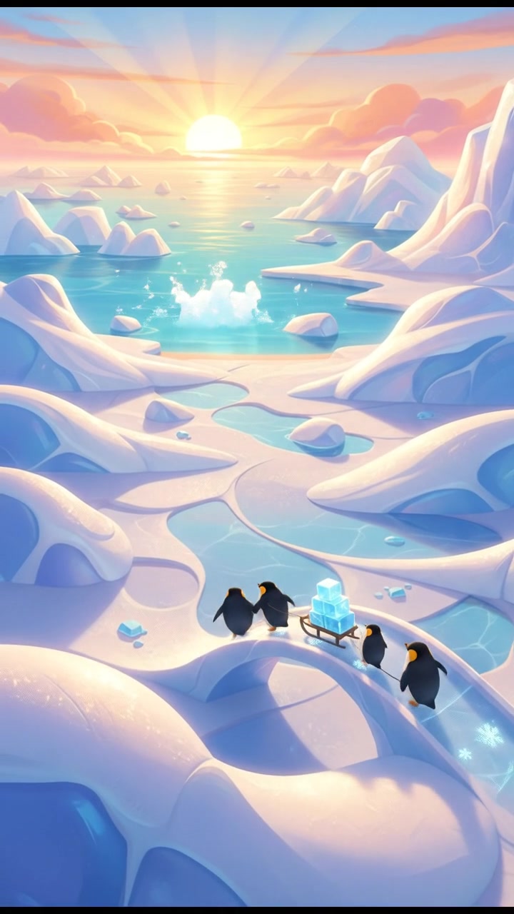 The Adventures of the Little Polar Bear and His Father