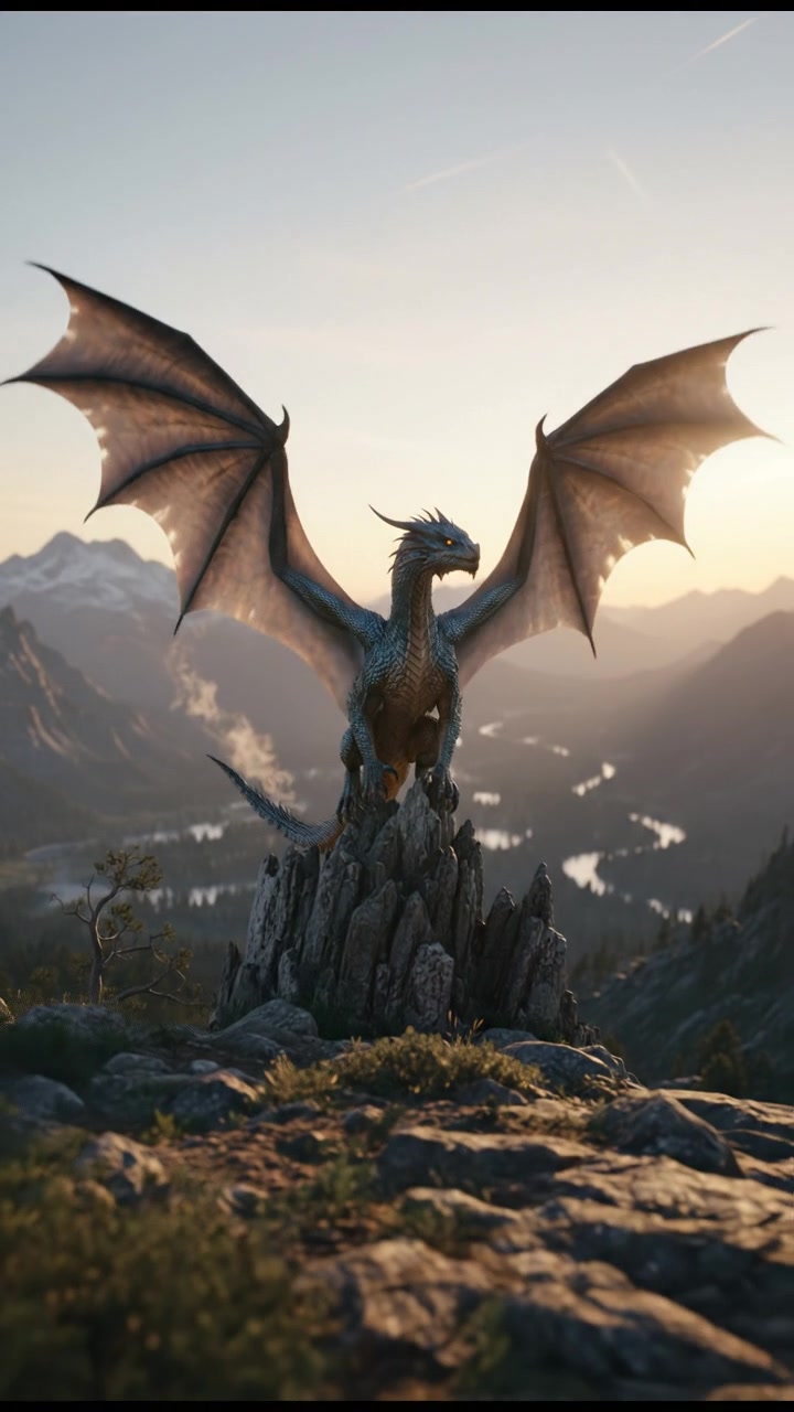 Epic Showdown: Golden Eagle vs Snake in Golden Hour