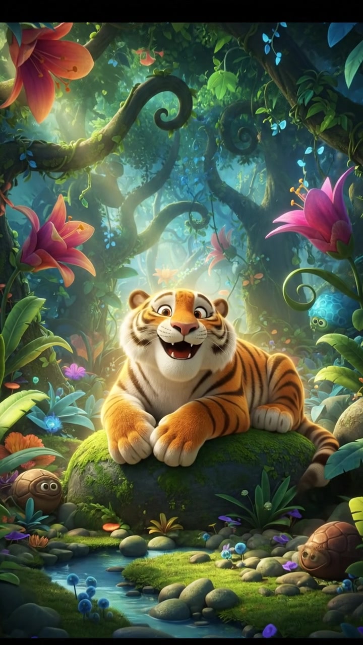 Harimau Bijak di Hutan