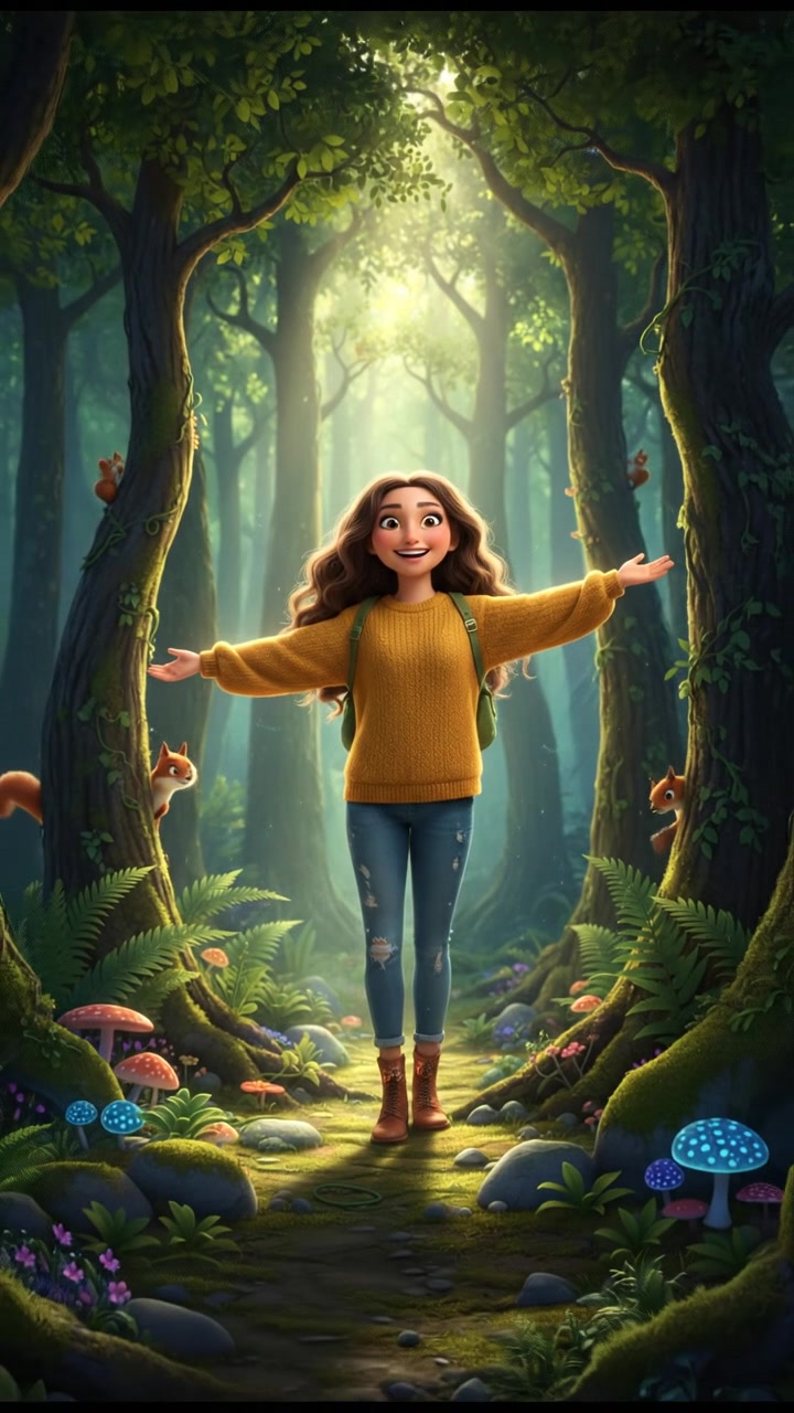 Surviving a Dinosaur Chase in the Forest!