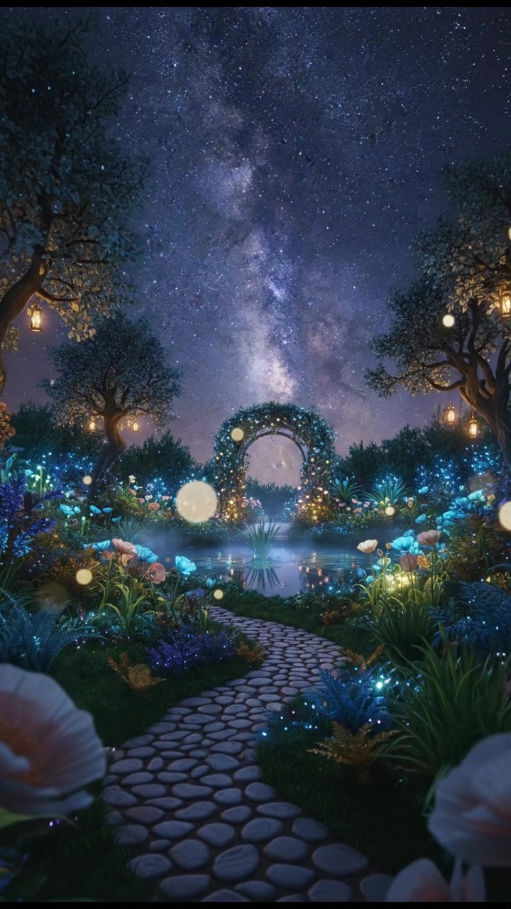 The Glowing Footprints Adventure