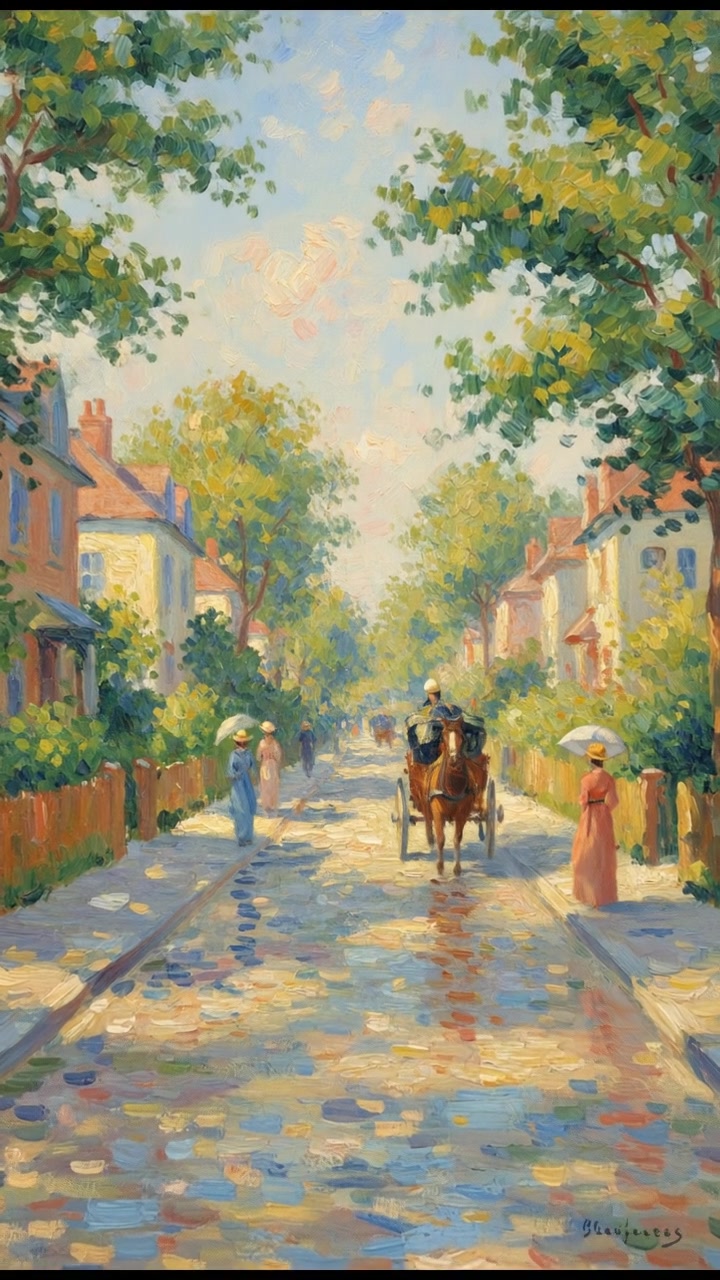 Cool White Cat Driving Car with Shades