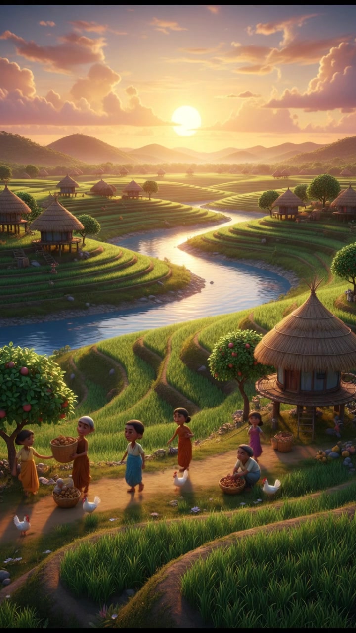 A Day in the Life of Raman the Farmer