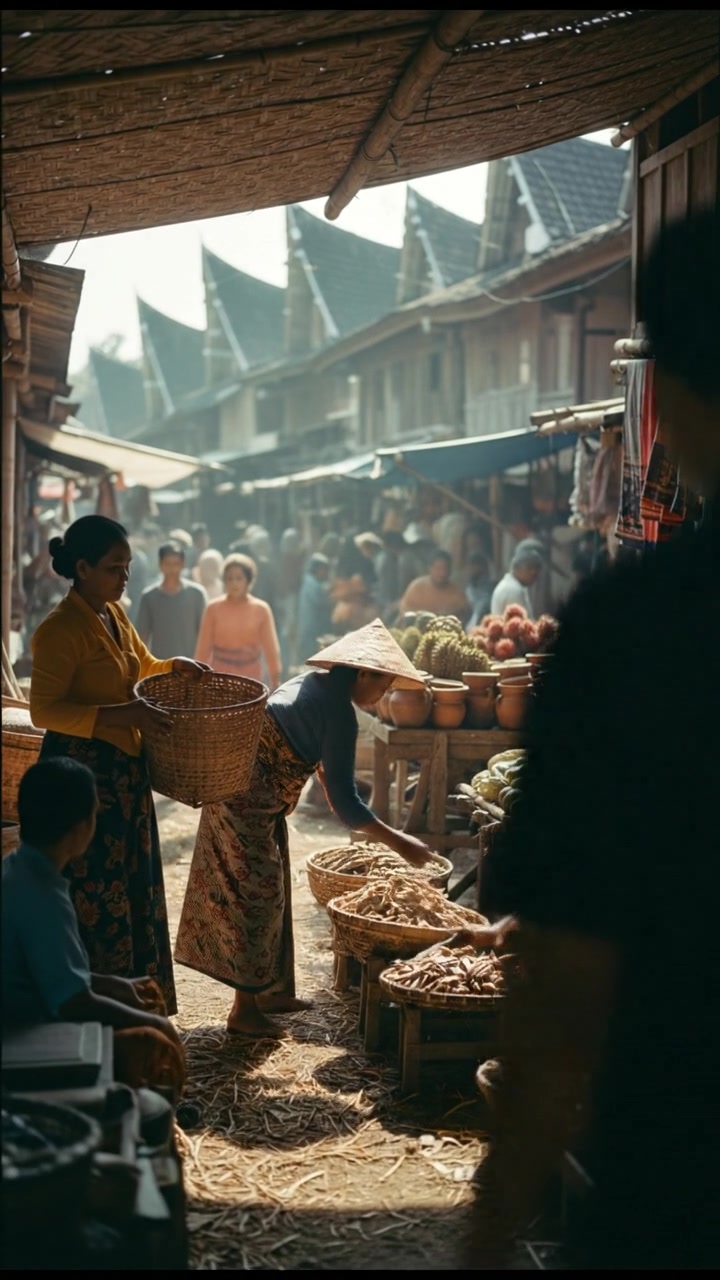 Negosiasi Sayuran di Pasar Tradisional