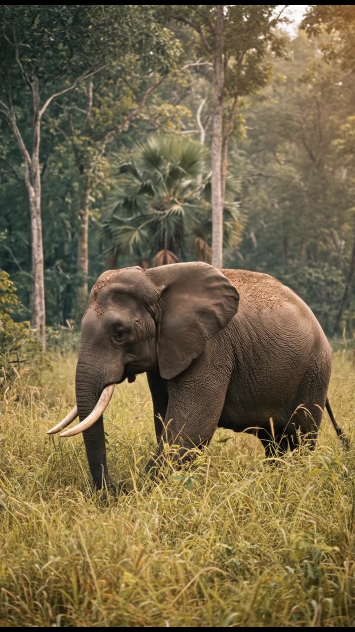 The Incredible Strength and Precision of an Elephant's Trunk