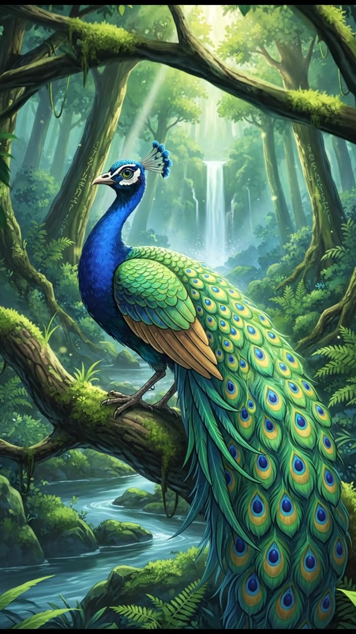 मोर और चालाक लोमड़ी