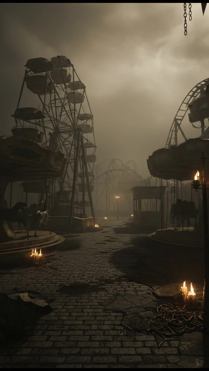 Midnight at the Abandoned Carnival