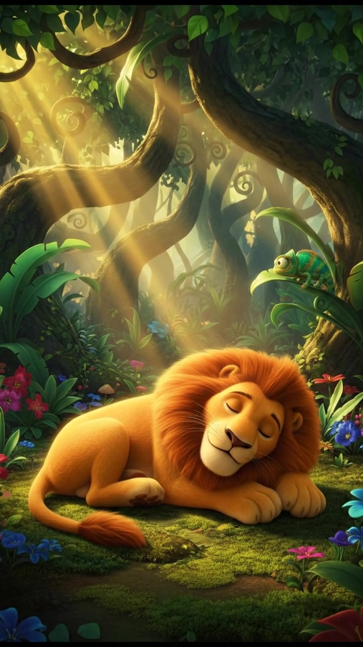 चूहा और शेर का कॉमेडी वीडियो