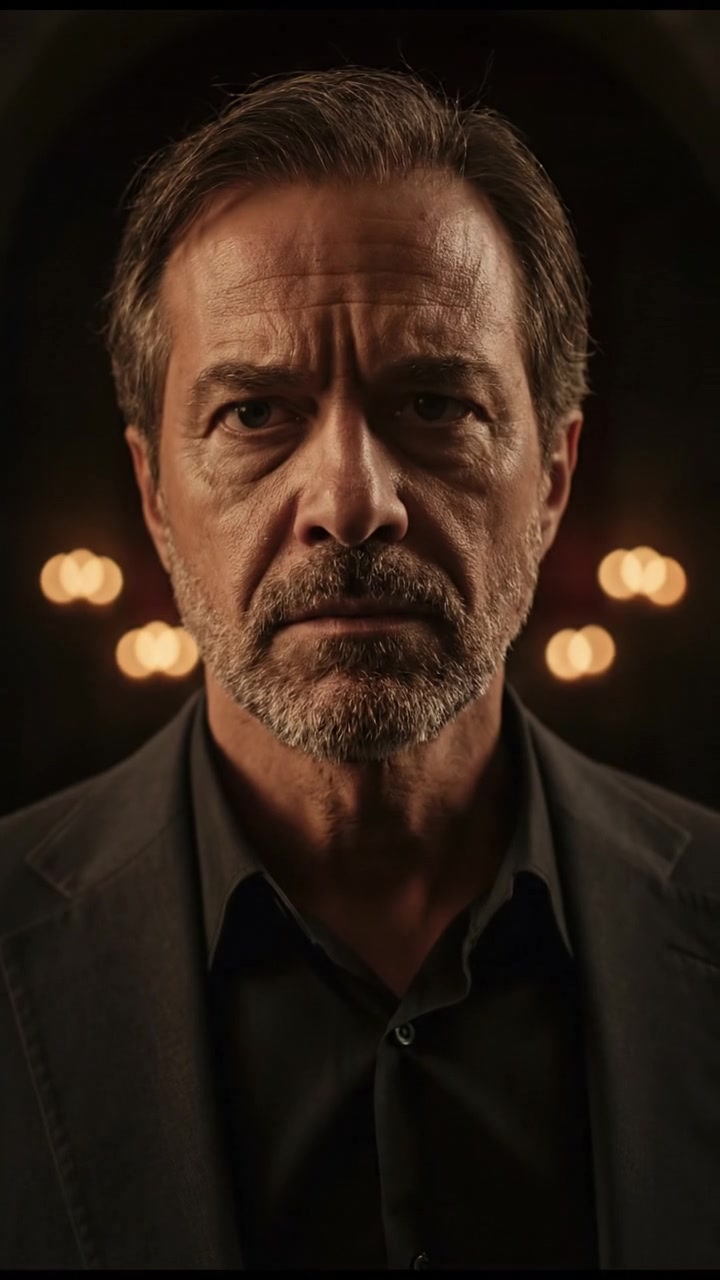 Omar looking determined, making a decision as the scene captures his tense demeanor.