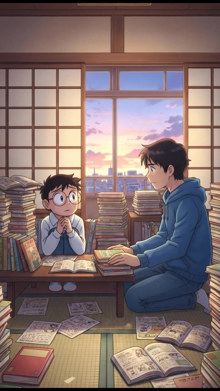 डोरेमोन और शिजुका की मजेदार कहानी