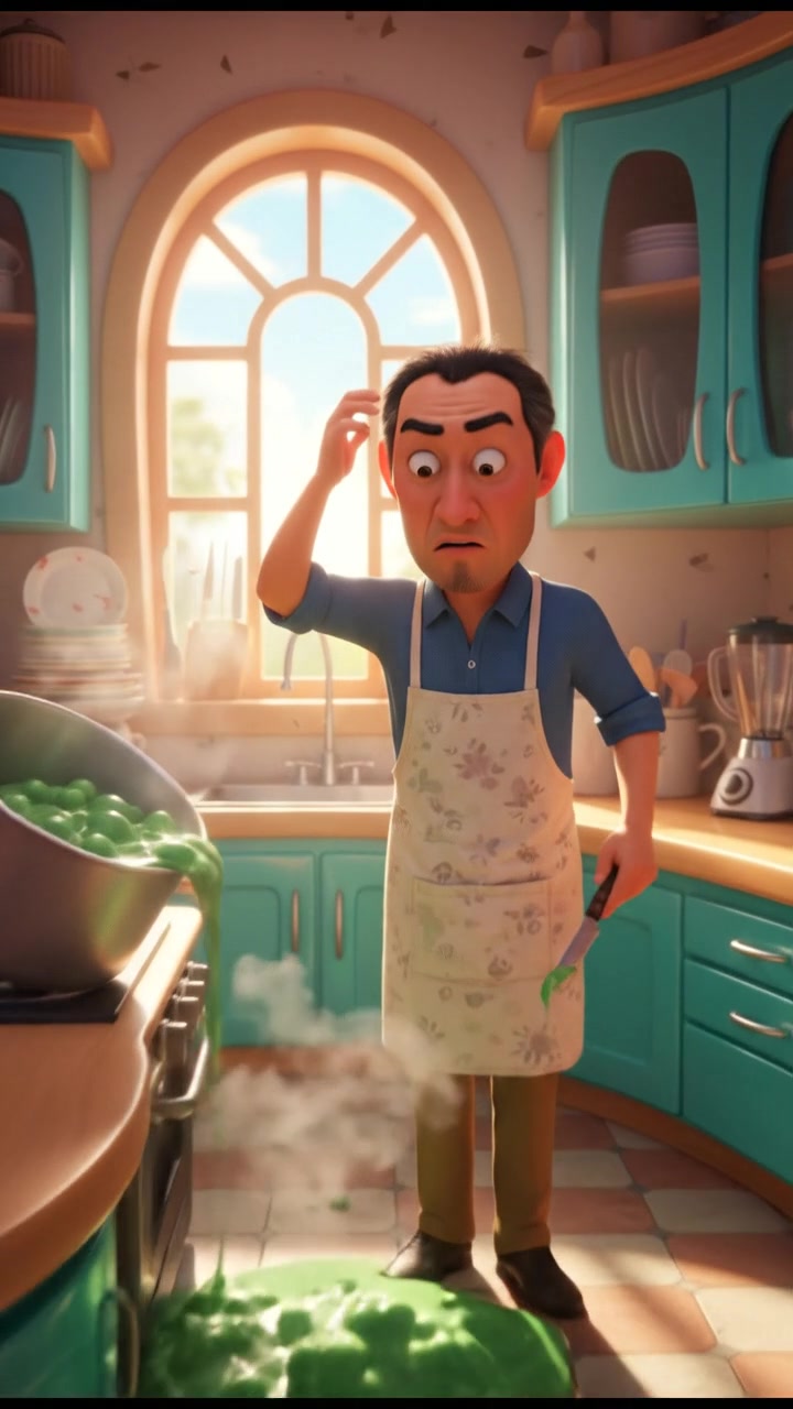 Ayah Budi dan Sup Kacang Hijau untuk Kucing!