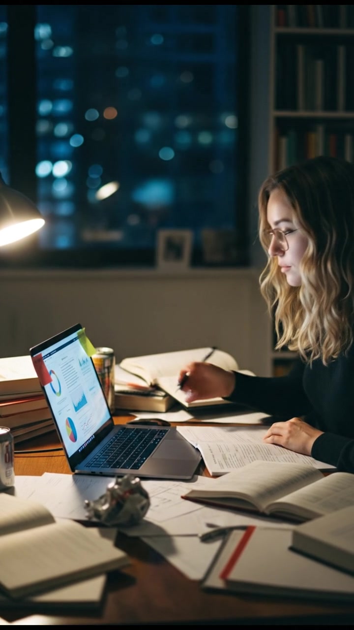 Studying at the Burgees Library
