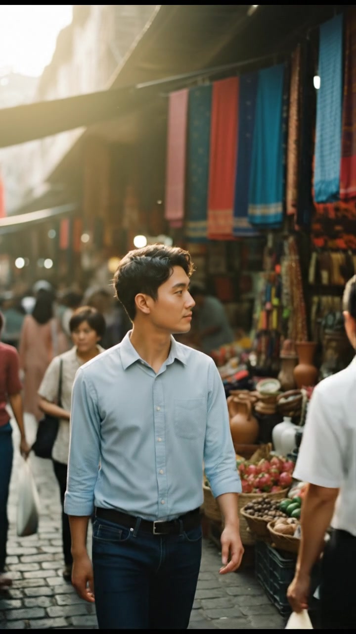 A Little Boy's Delight in Tasty Treats!
