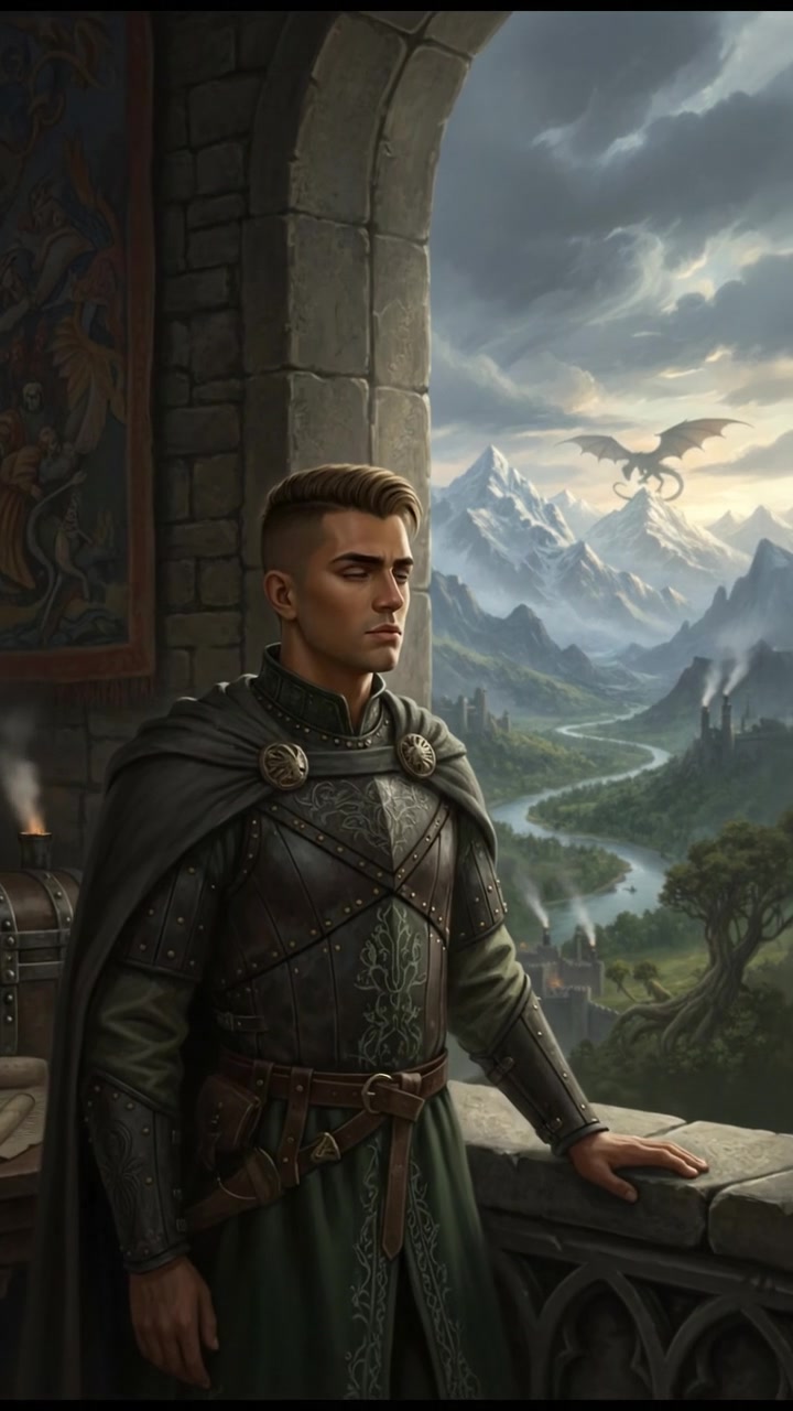 Amir looking contemplative while standing by a window, gazing outside.