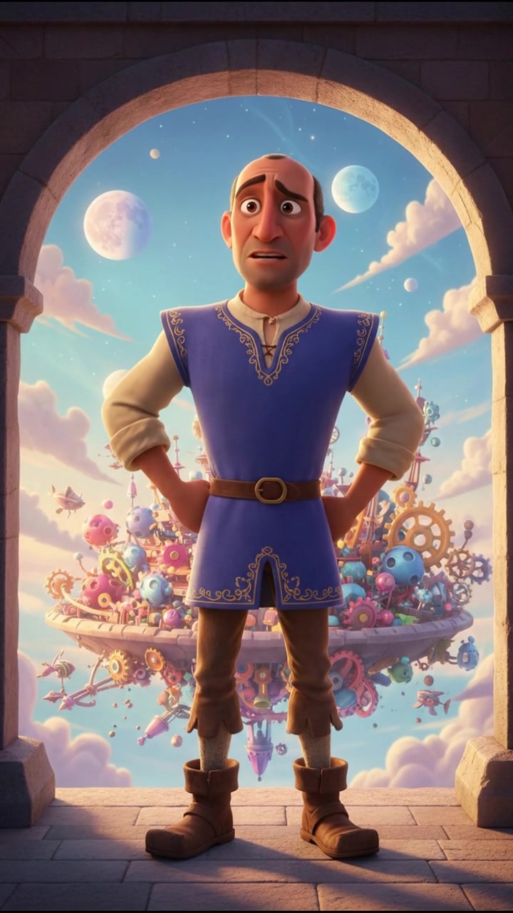 Carlos observing the situation from a distance, looking worried and deep in thought.