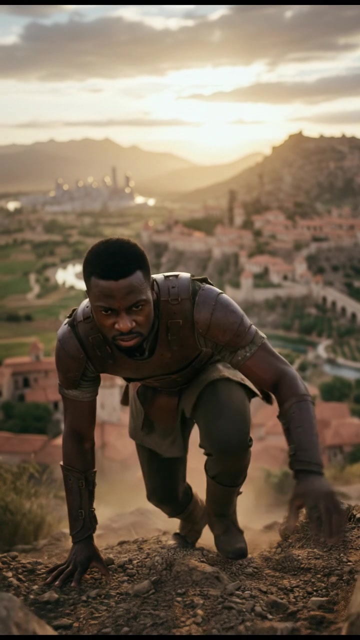 Emeka's Climb: Surviving the Mountain to Libya