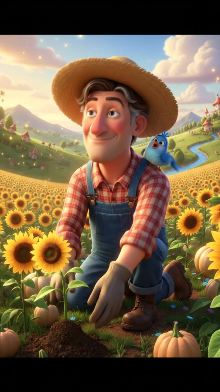 The Farmer and the Crow: A Lesson in Anger