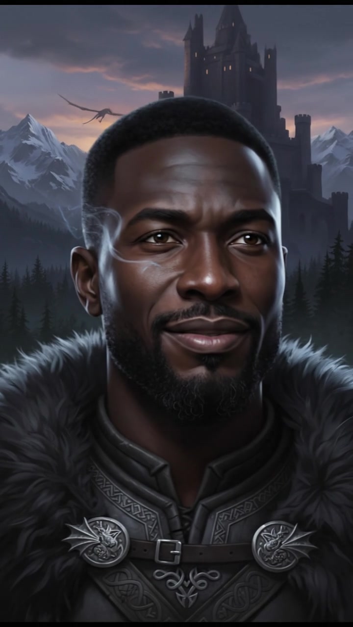 A close-up of Isaiah's face, showing a hint of mystery and newfound strength after waking up.