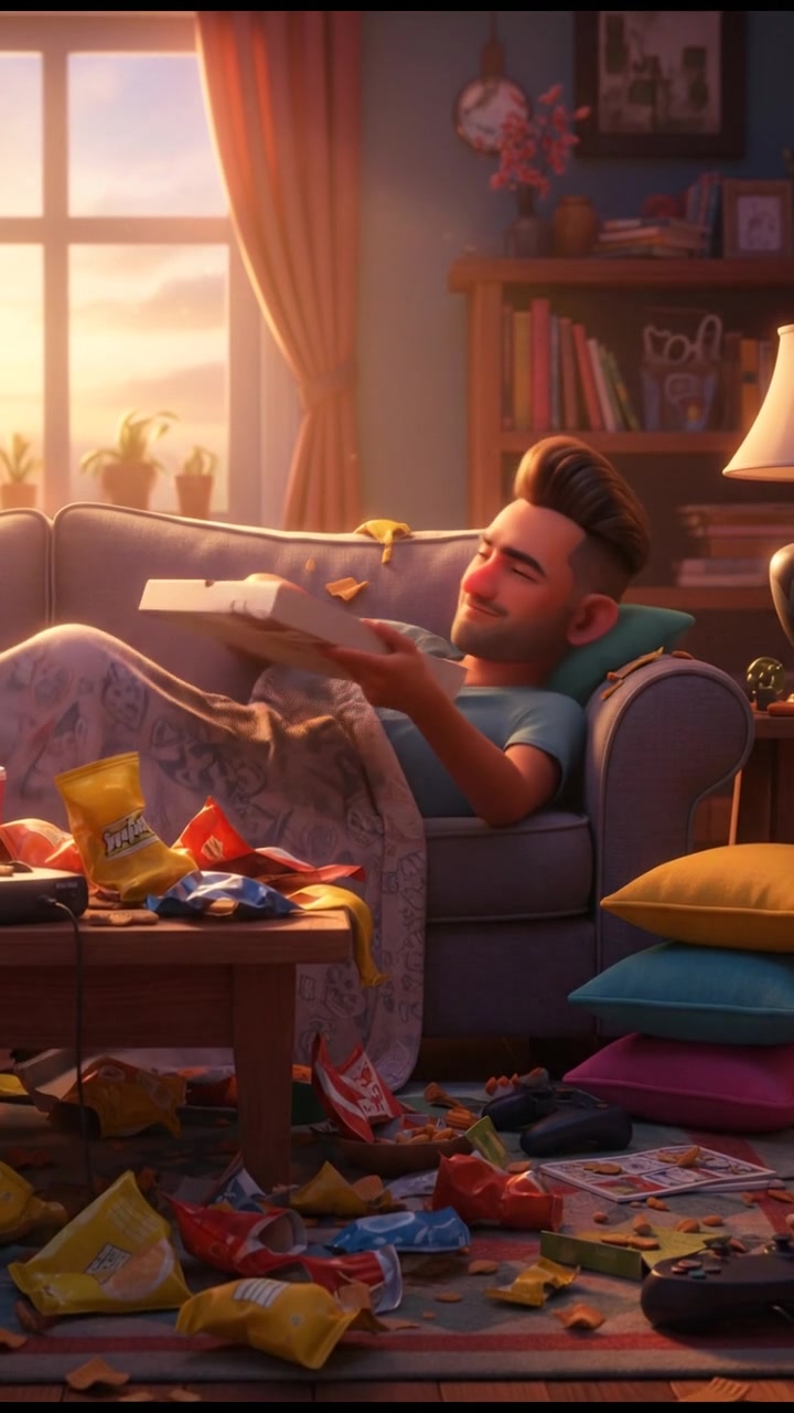 Superhero Malas: Pilihan Antara Dunia dan Ngemil