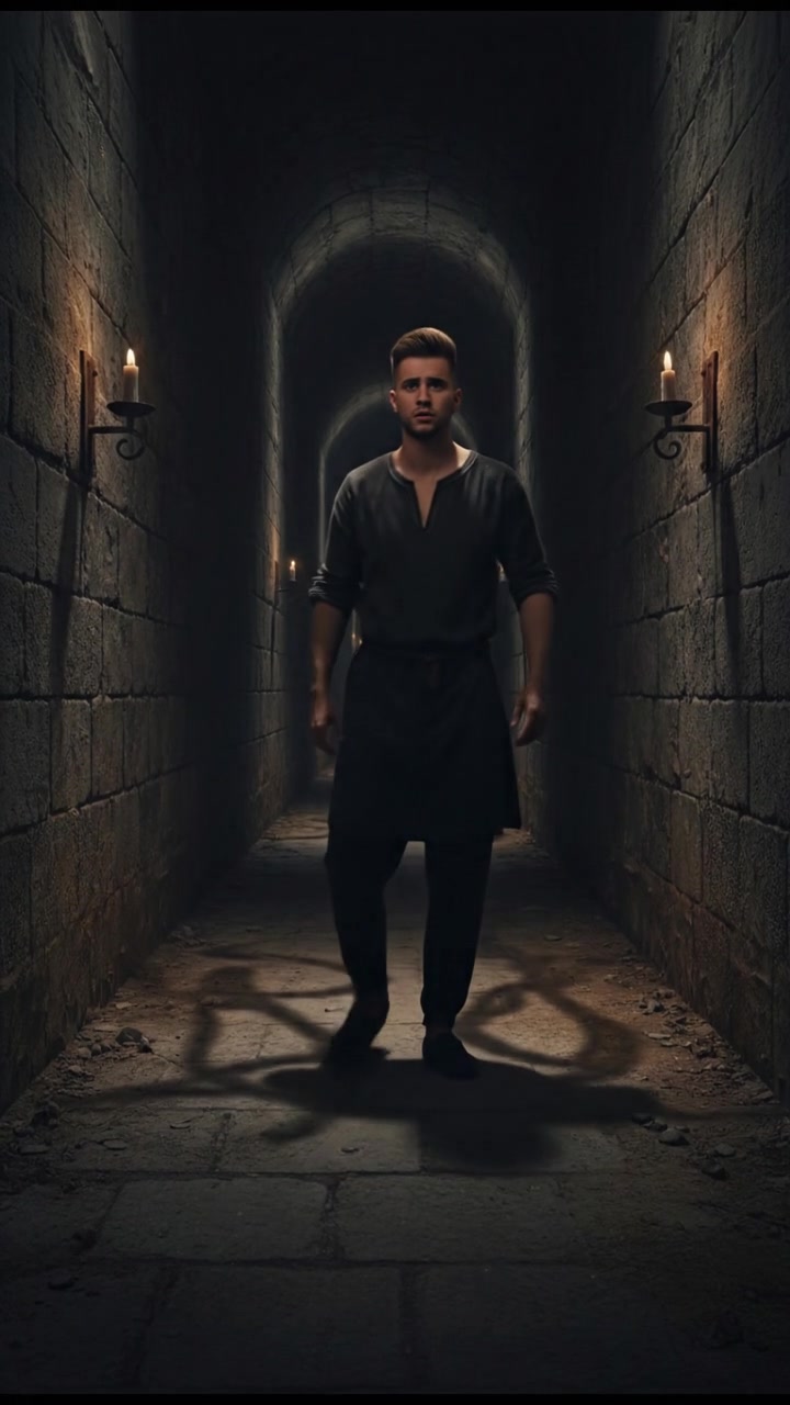 Amir finds himself back at the corridor’s entrance, confused.