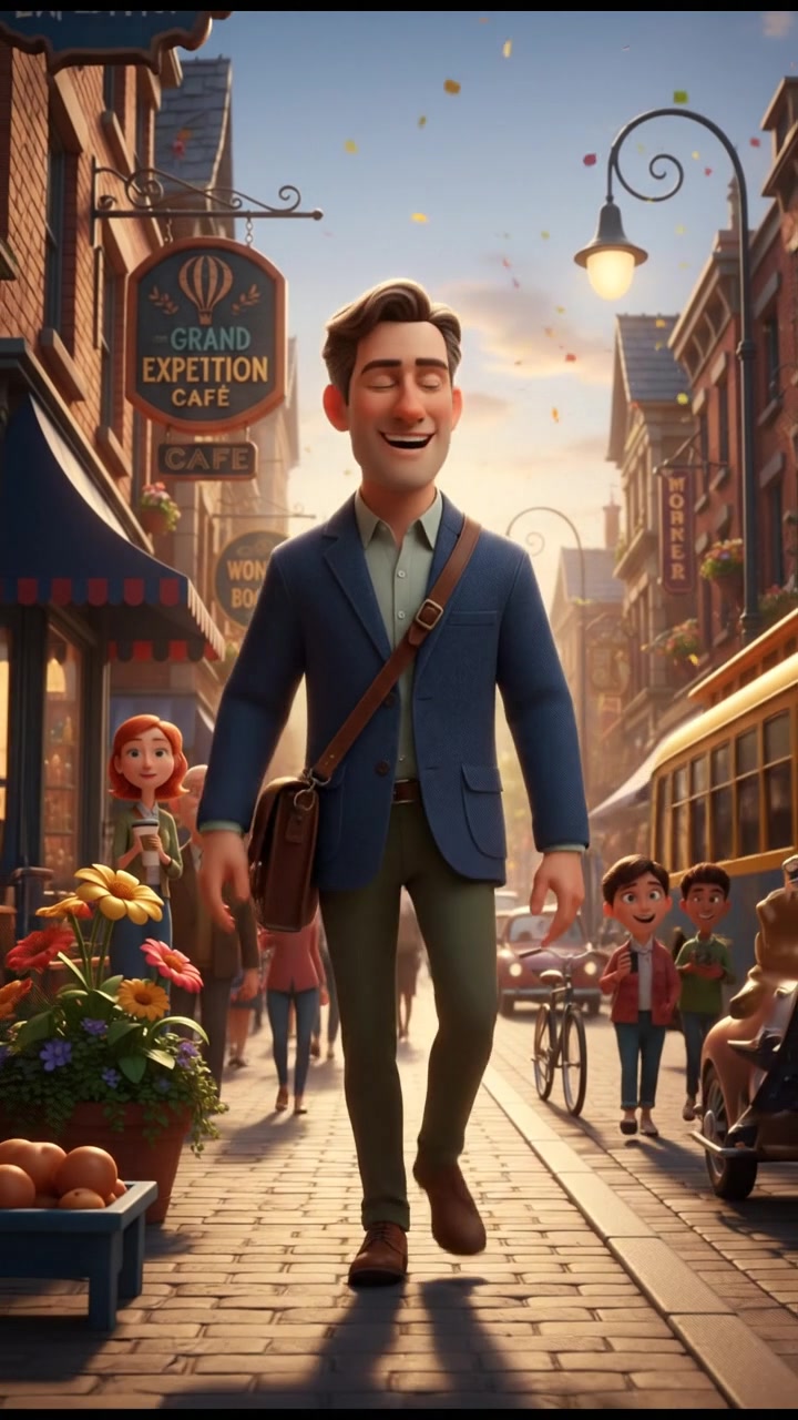 A Man and His Lost Kitten