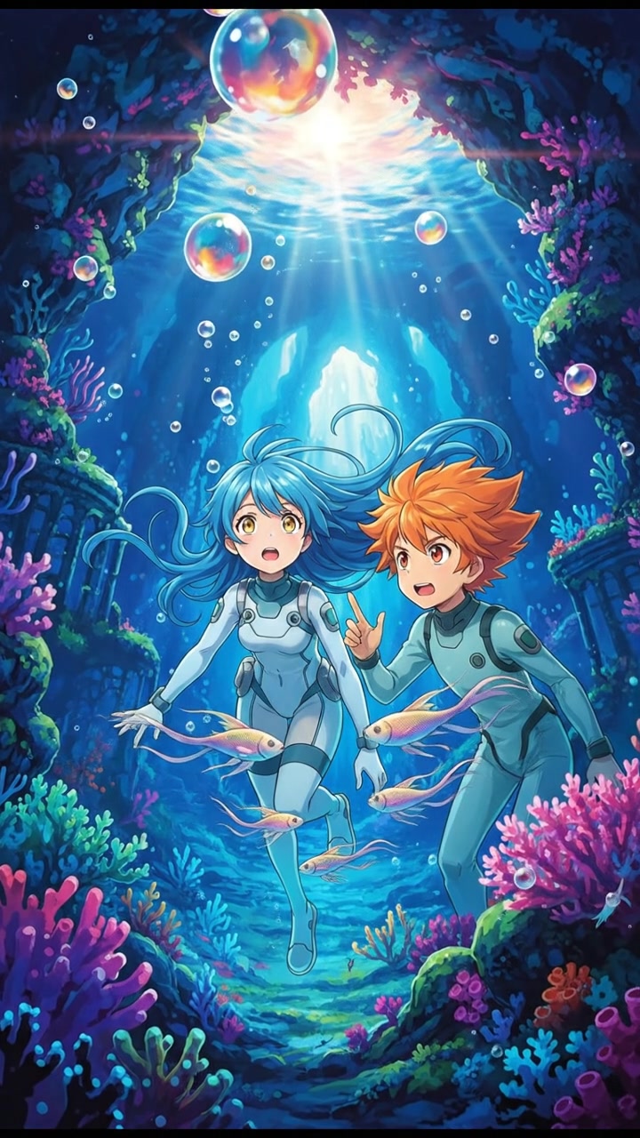 Underwater Dreams: A Tranquil Journey