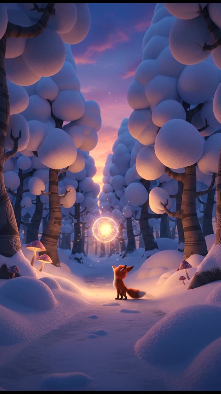 A Fox's Journey: Love and Sacrifice in Winter