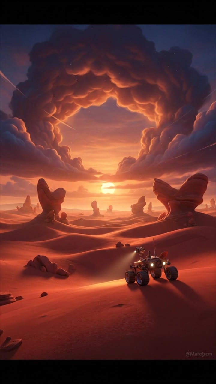 Martian Kids: Adventures in an Underground City