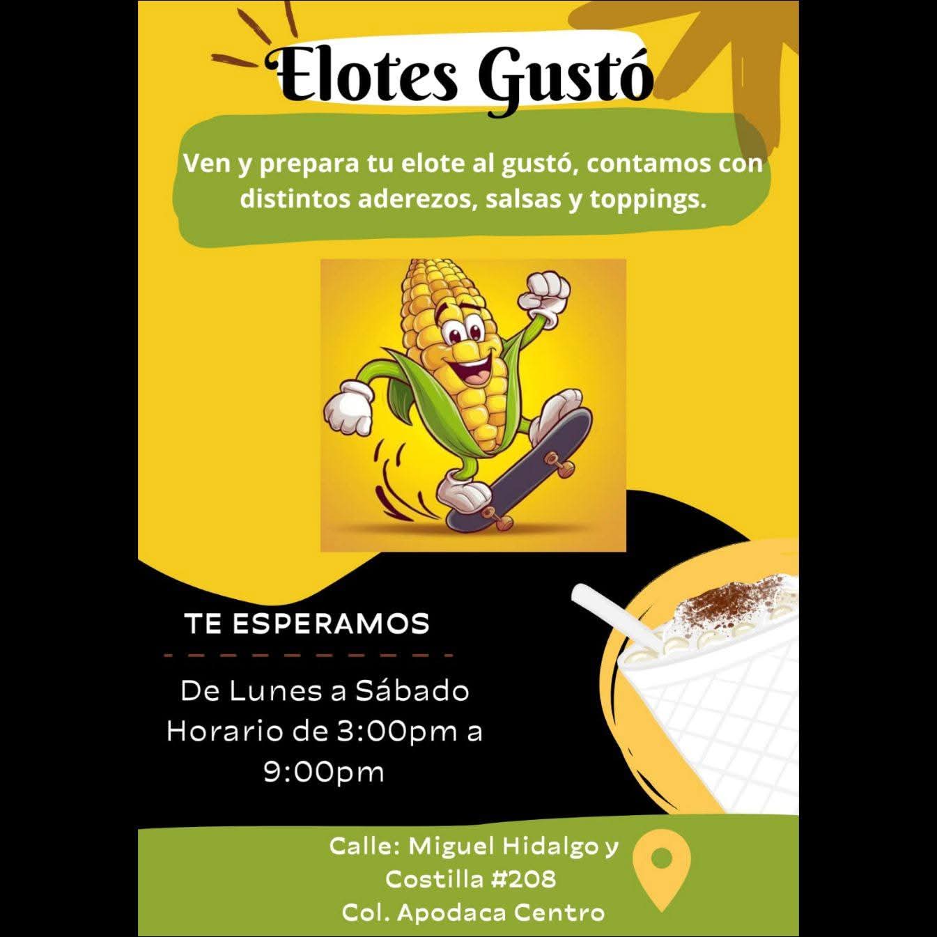 ¡Descubre el Sabor de Gustó: El Mejor Elote del Barrio!