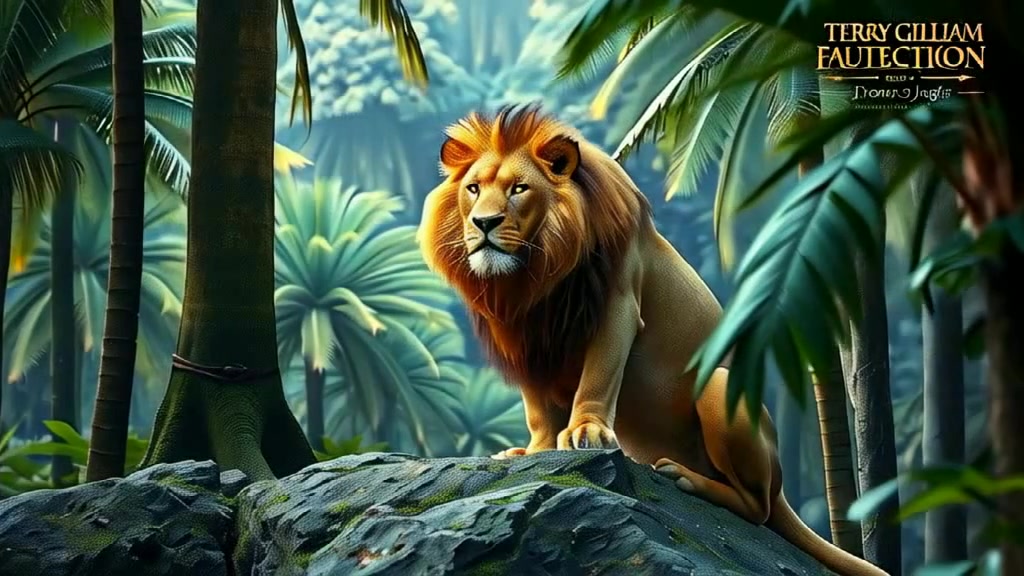 शेर, उसके सहायक और ऊँट का मेहमान