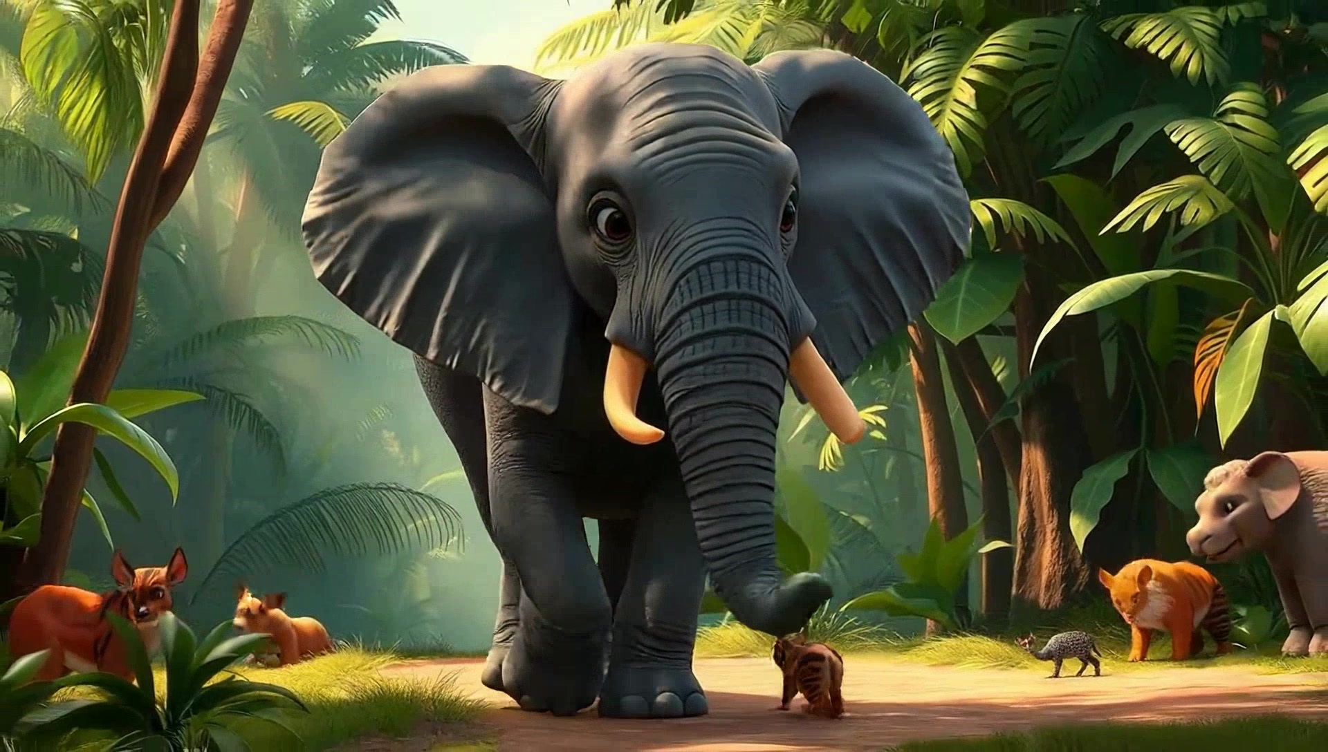 Ellie's Big Heart: A Jungle Adventure!