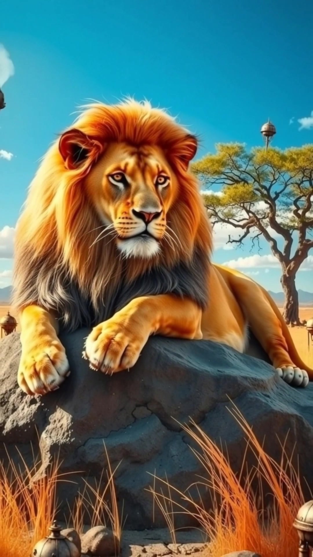 Cat vs Lion: Epic Showdown!