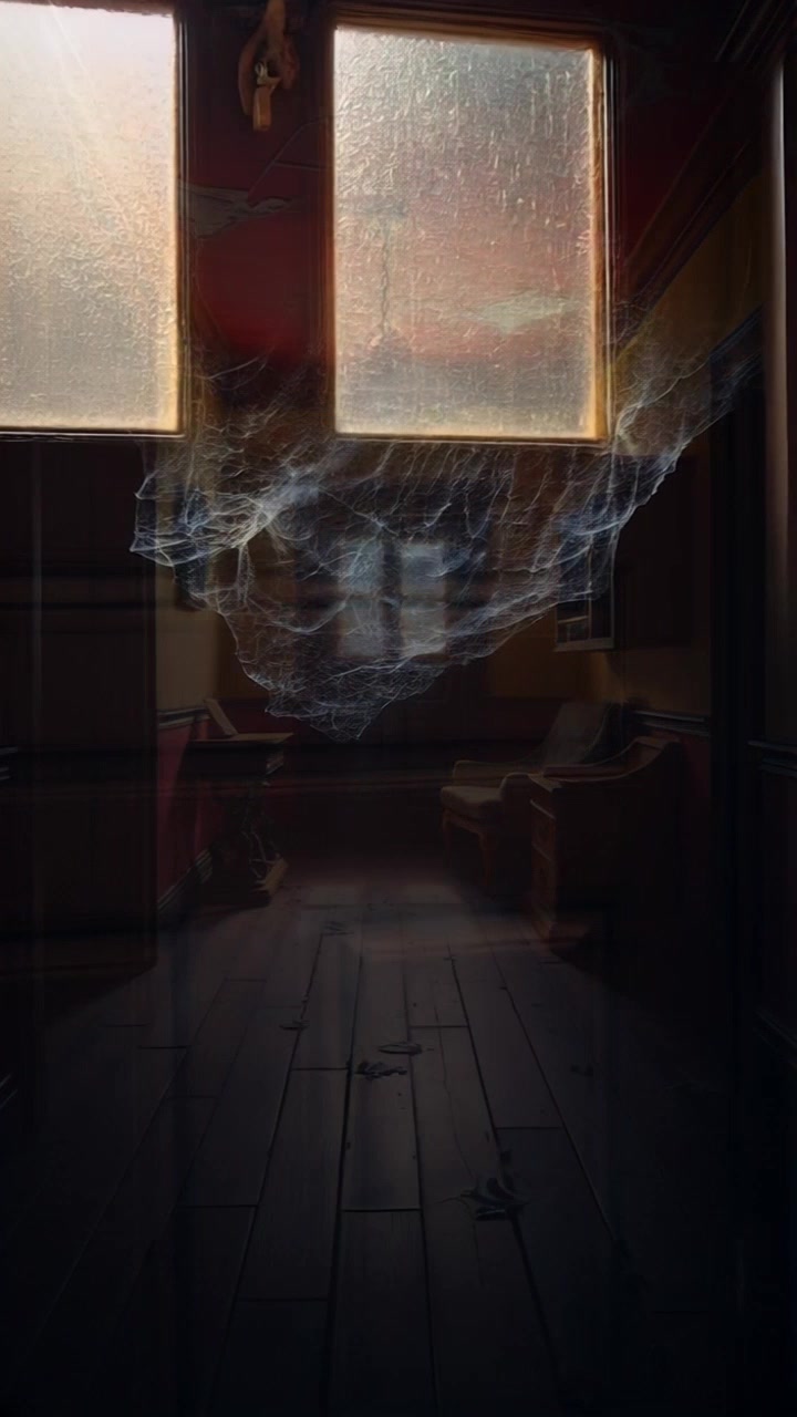 Hantu Jatuh dari Pintu Tua