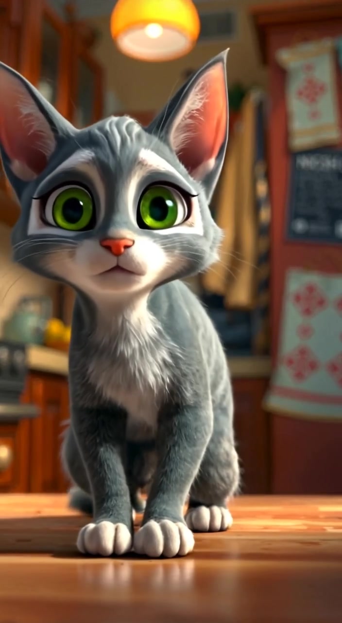 Cat and Baker's Friendship